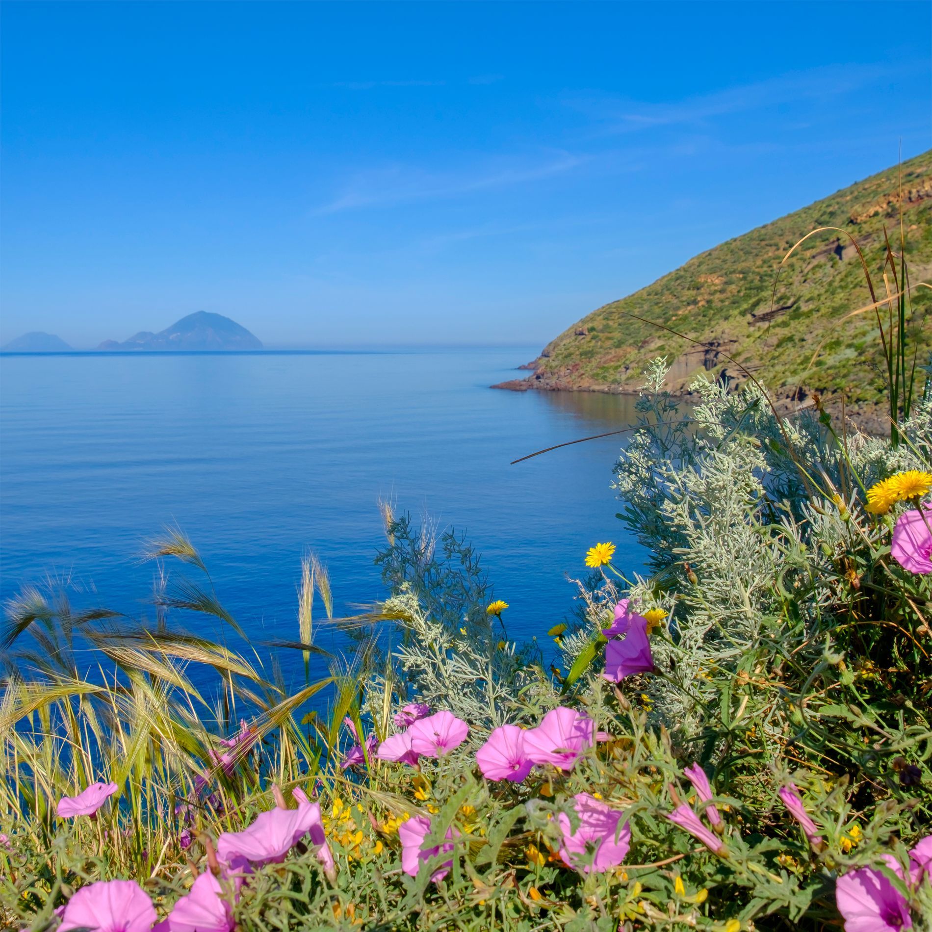 panorama delle isole Eolie