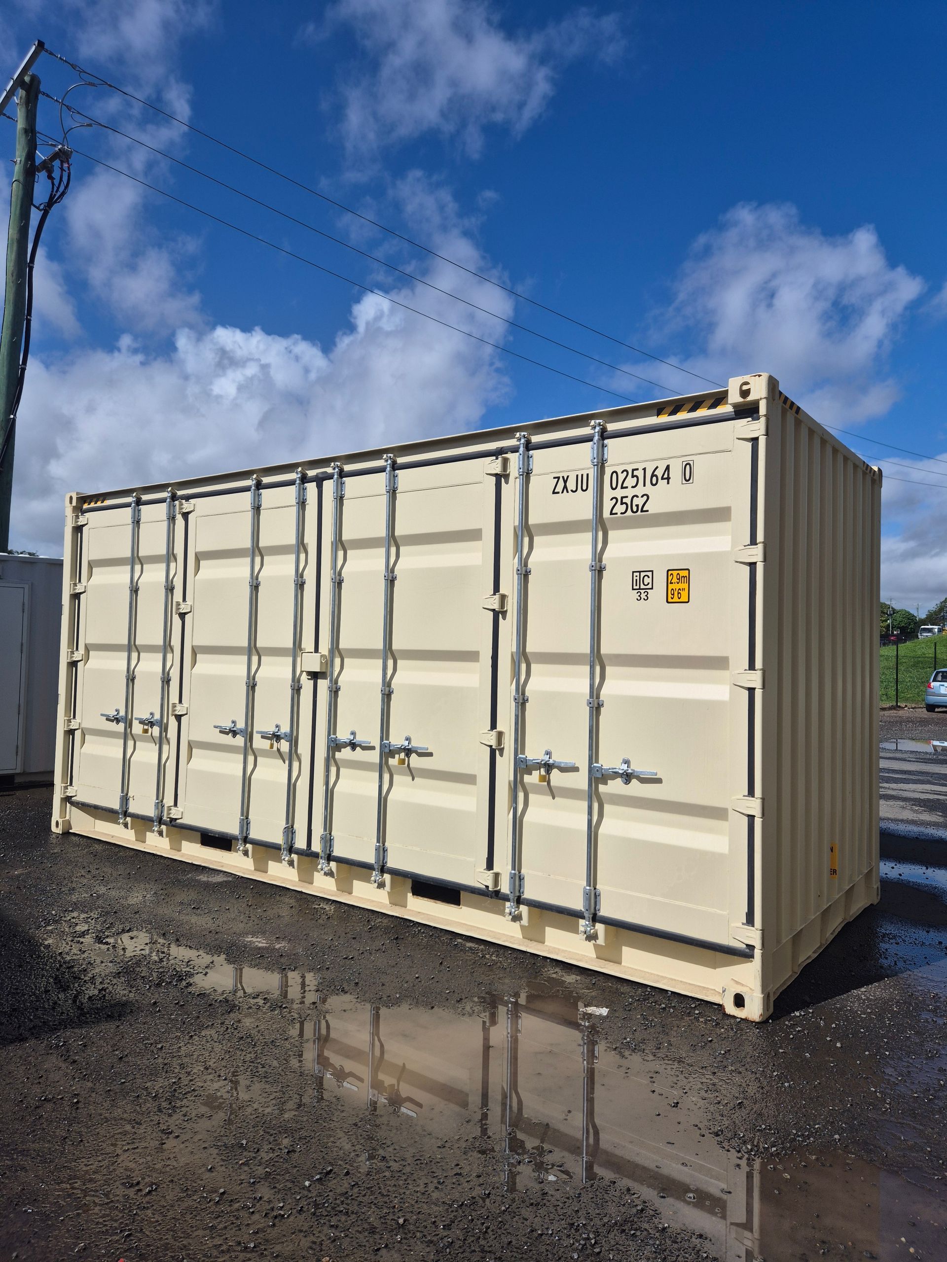 20ft New High-Cube Side-Opening Shipping Container