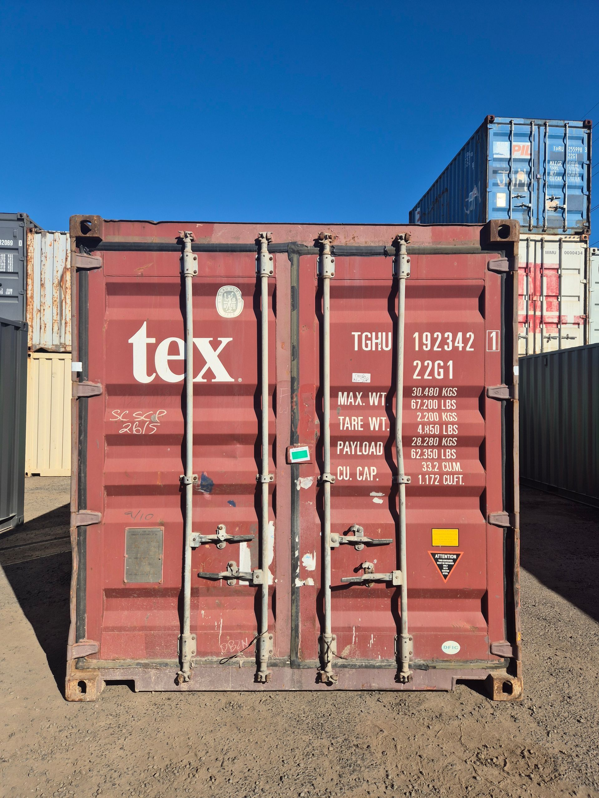 20ft B-Grade Shipping Container