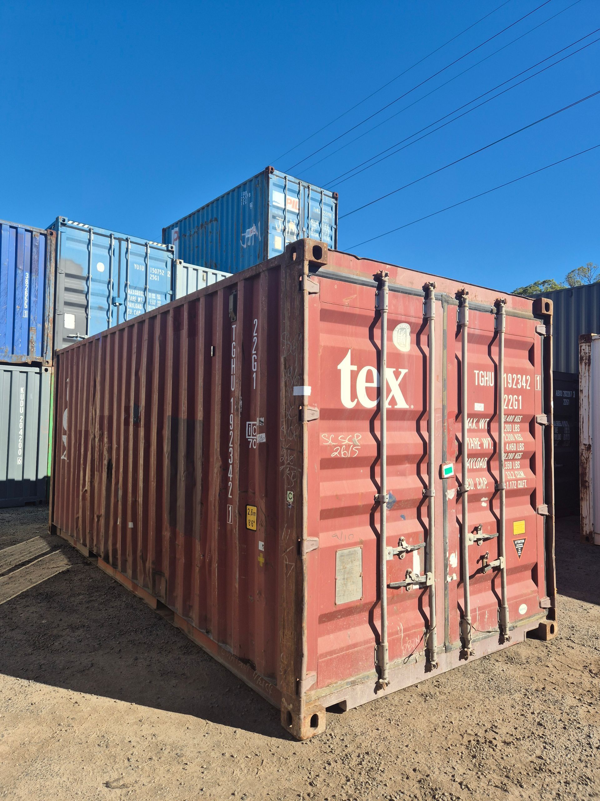 20ft B-Grade Shipping Container