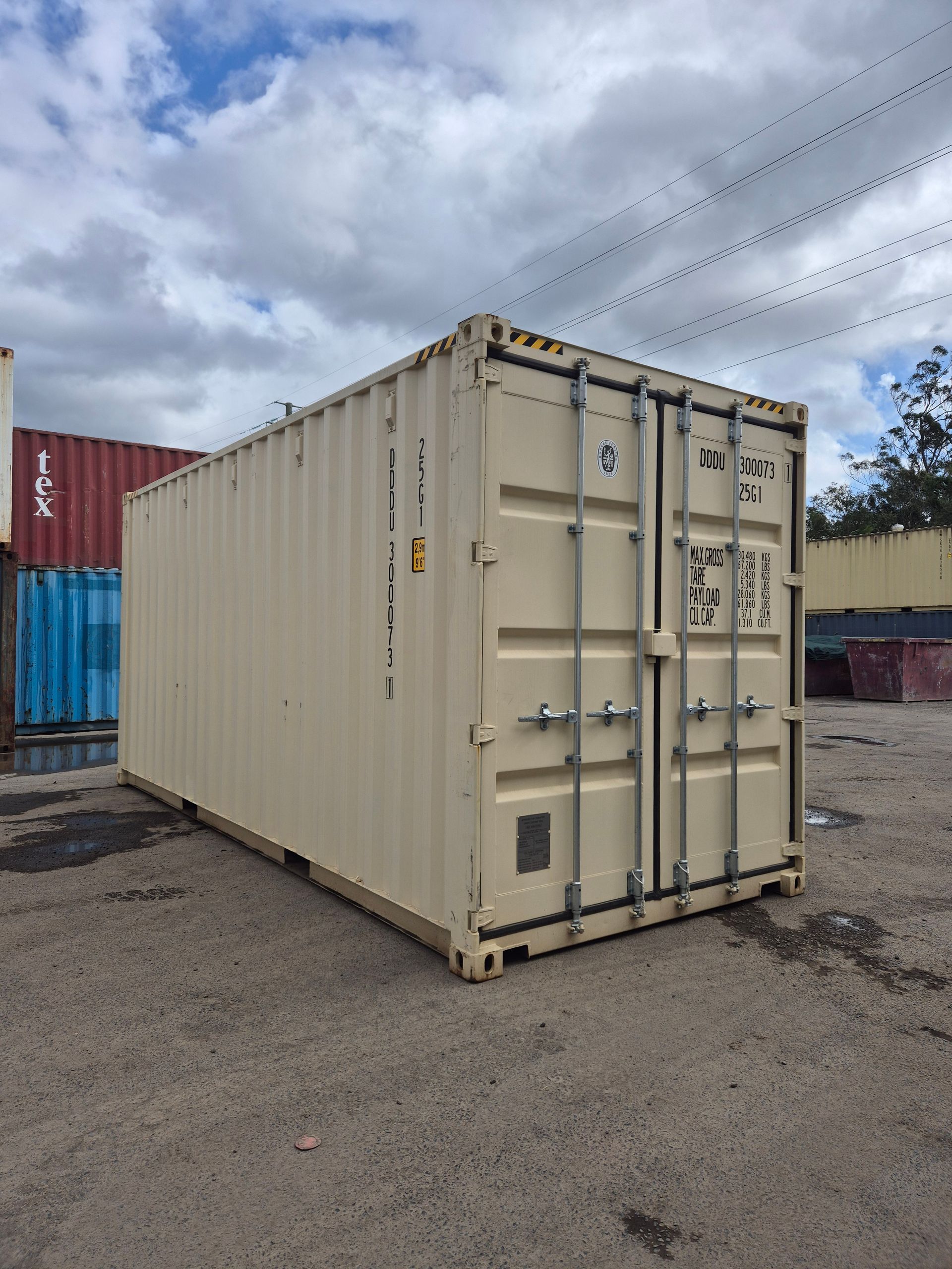 20ft New High-Cube Double-Opening Shipping Container