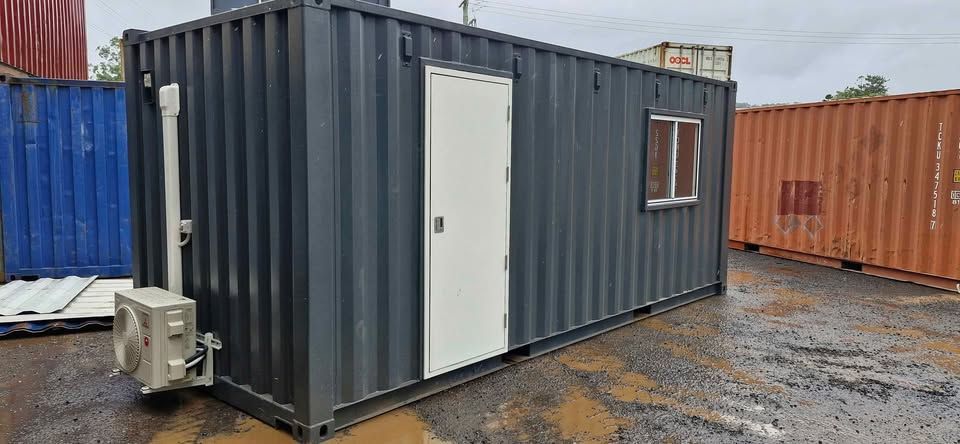 Dark Gray Shipping Container — East Coast Containers Shipping Containers and Transport in Chevallum, QLD