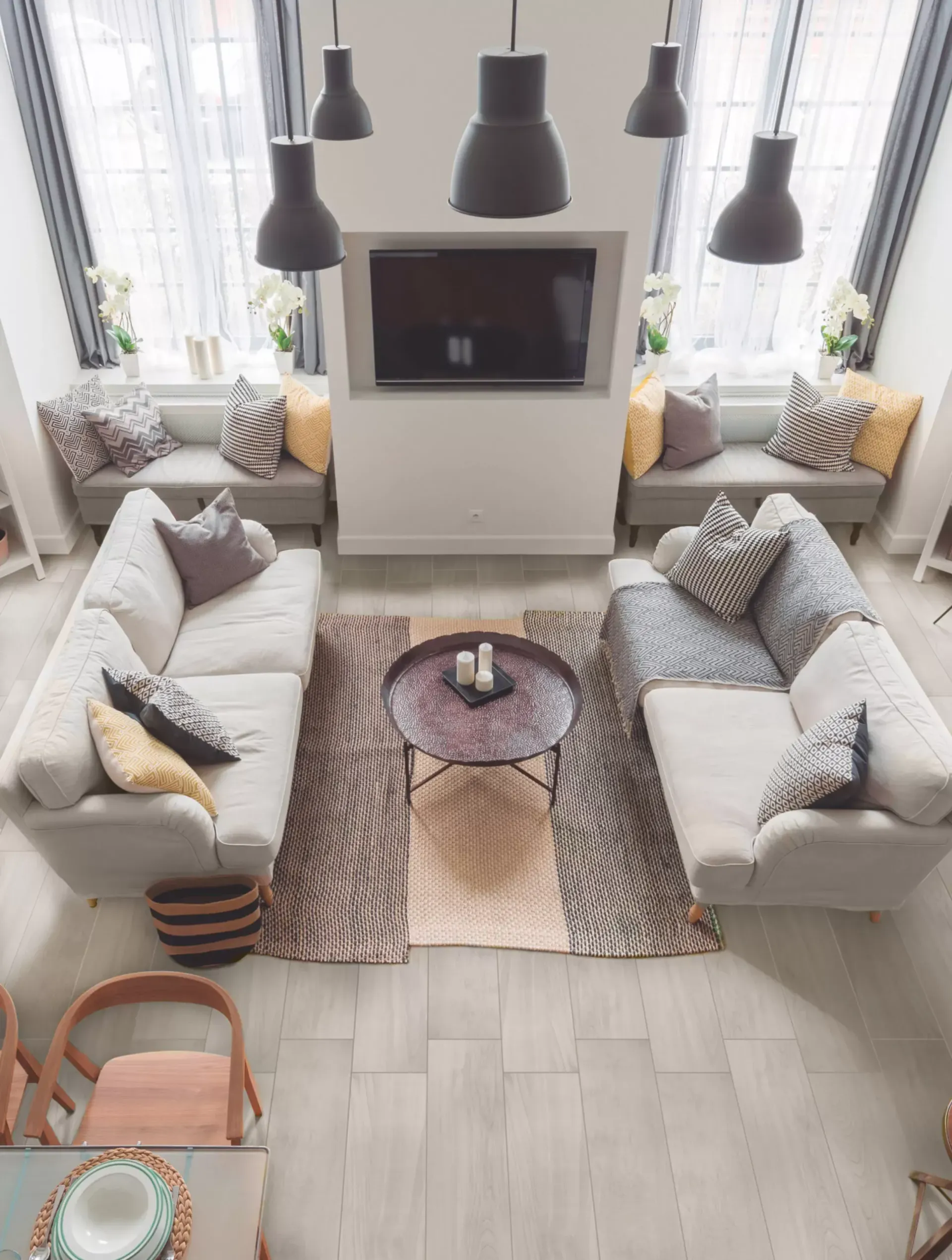 Porcelanico Simil Madera 28×118 Laminus Marfil Hd