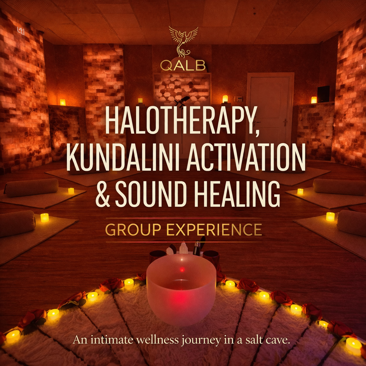 Halotherapy kundalini activation & sound in a salt cave