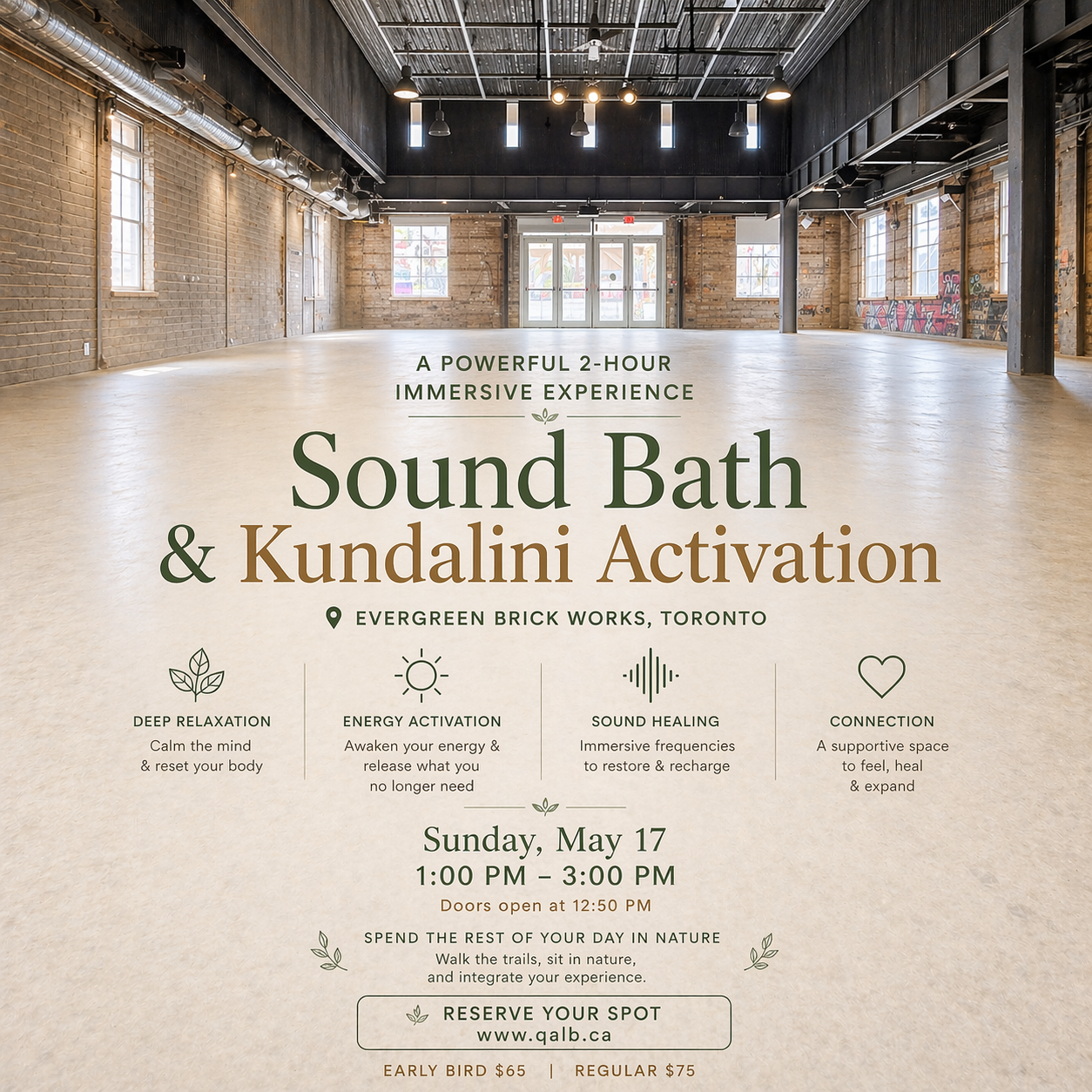 sound bath session Toronto gta