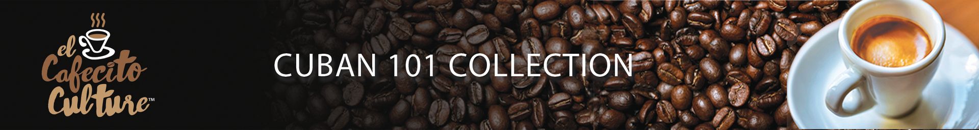 Coffee beans, cup of coffee, and text 