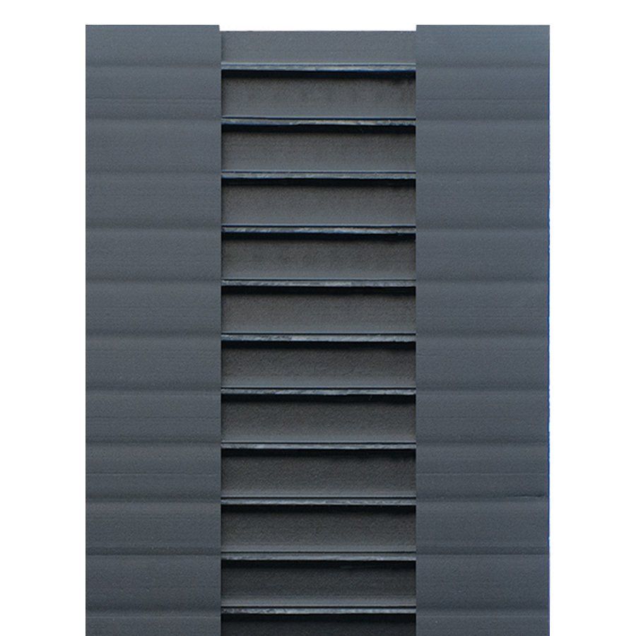 WickRight Clay Coping vent or Capstone Filler Vent, black 10mm corrugated plastic with open section to exhaust water vapor