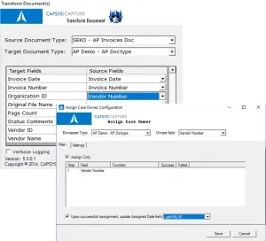 A computer screen with a blue a on the top right