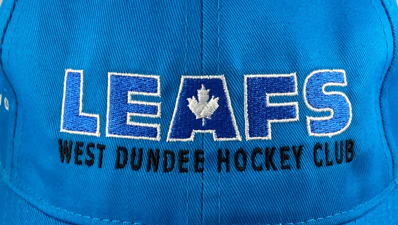 Hockey Club Embroidered Logo