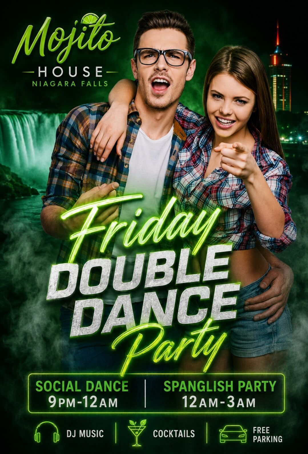 Salsa Bachata Dance Party, Niagara Falls, Mojito House