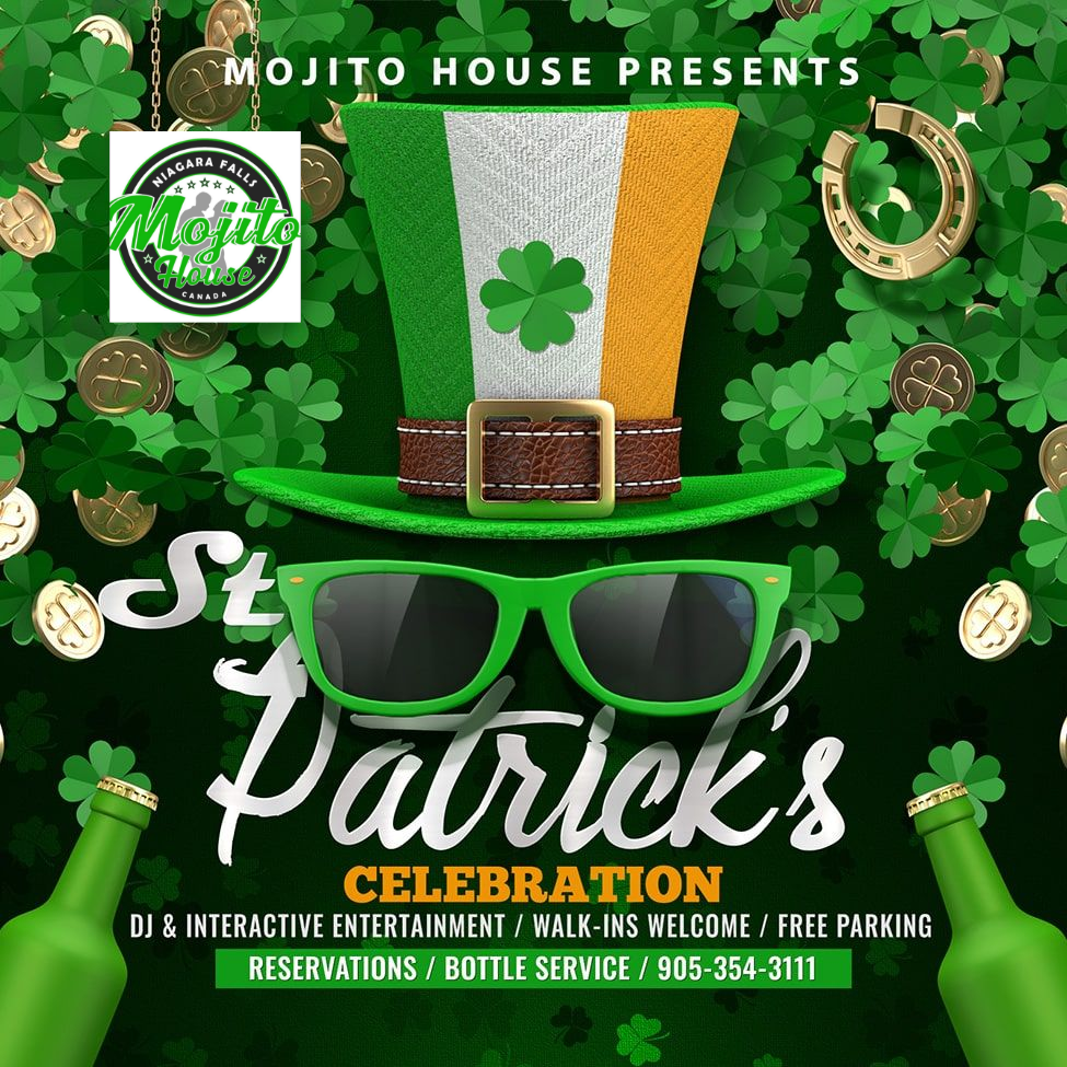 St Patrick's Day Dance Party, Niagara Falls, Mojito House