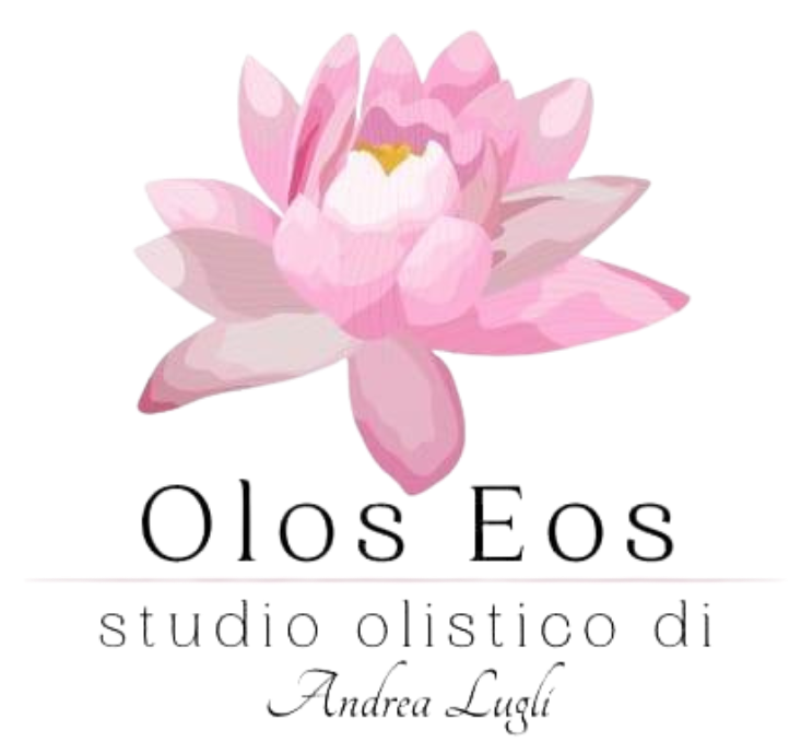 A logo for olo eos studio olistico di andrea lugli