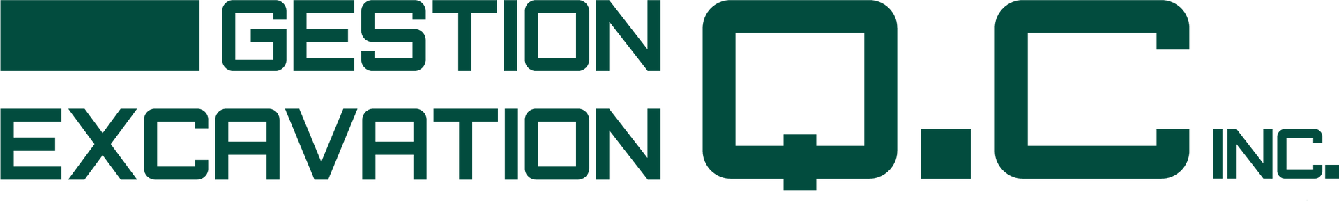 Gestion Excavation Q.c Inc. LOGO 