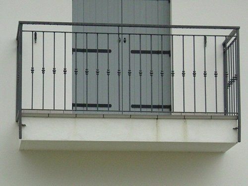 ringhiera di balcone privato
