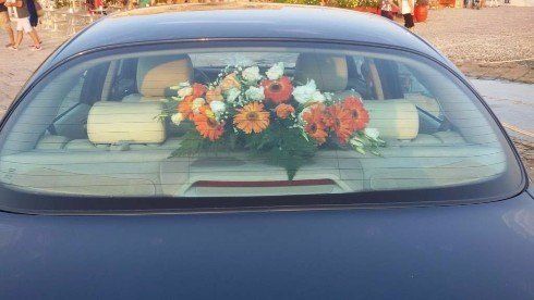 retro berlina per matrimonio