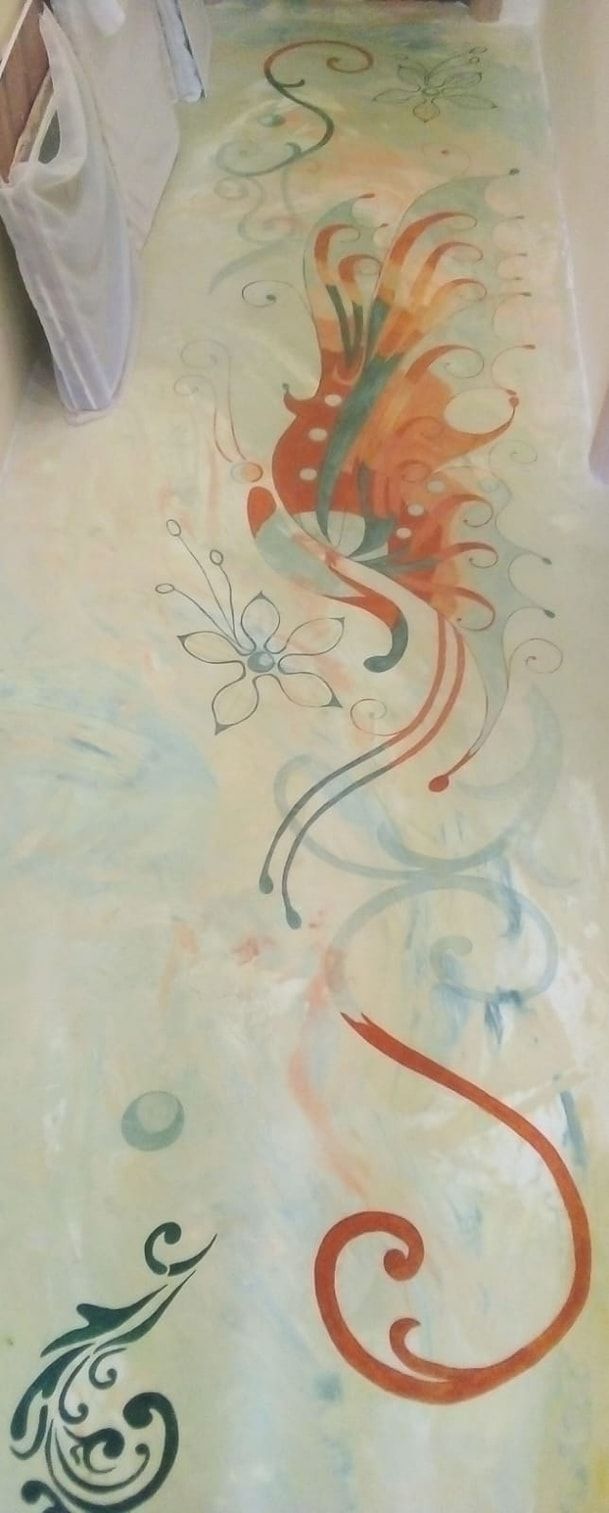 decorazione pavimento