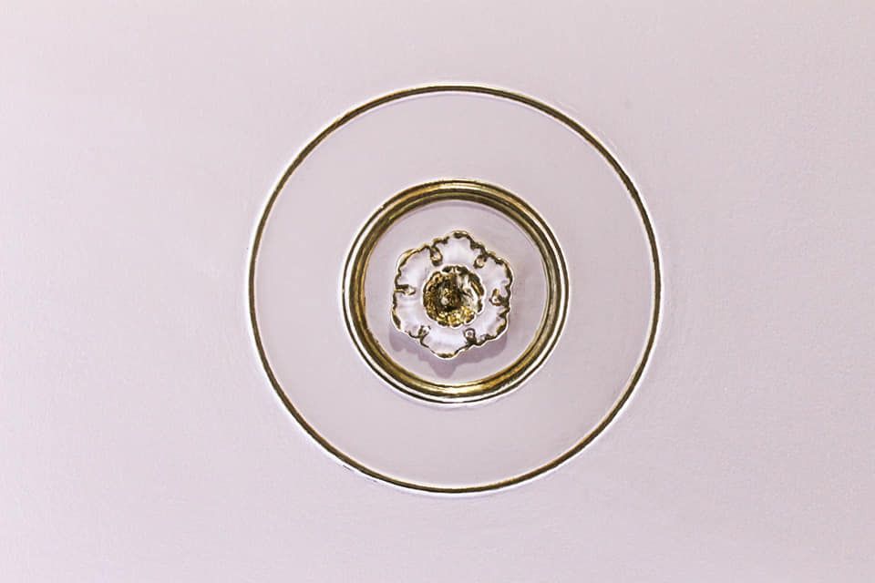 decorazione stucco soffitto