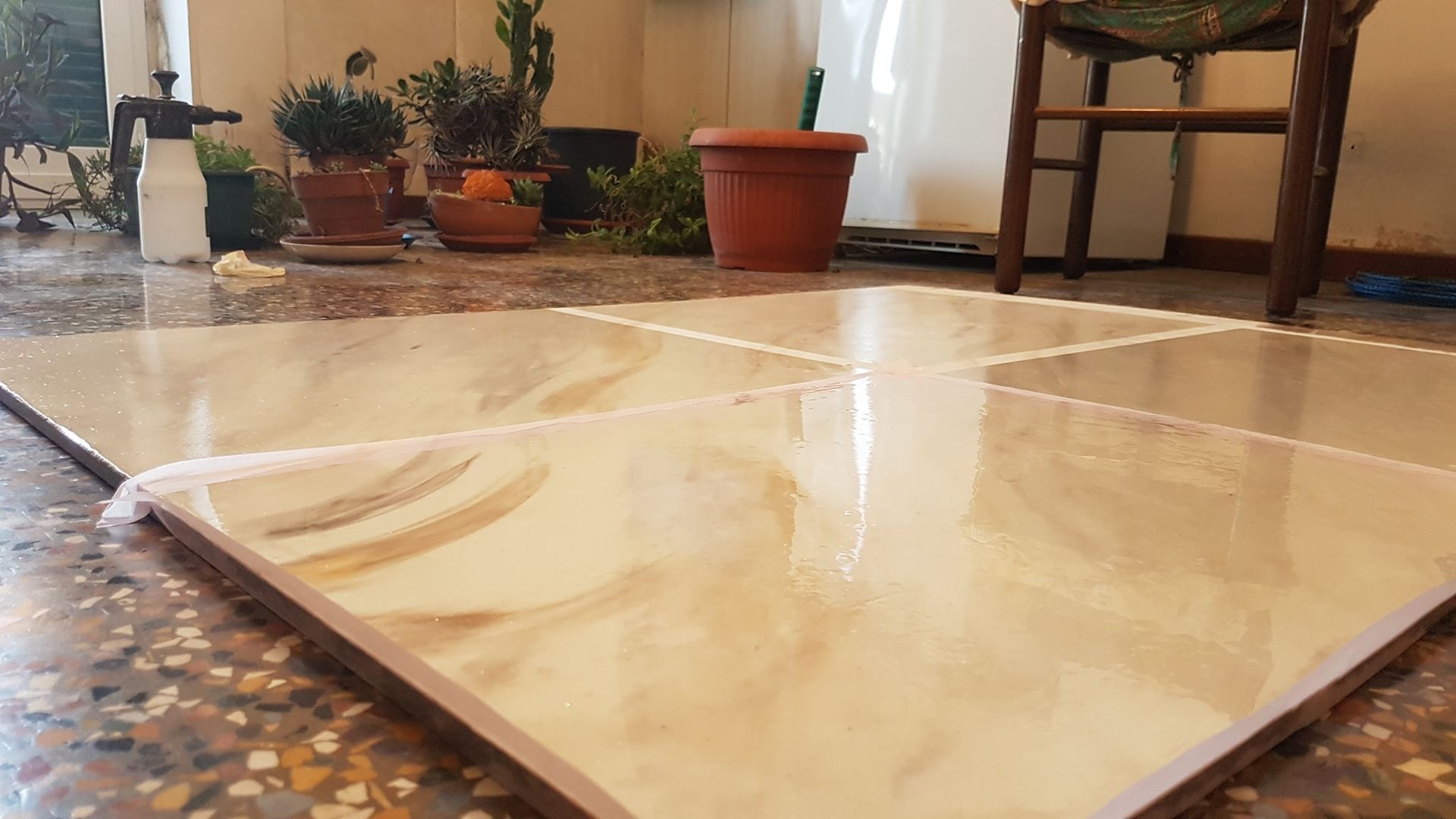 pavimentazione in marmo