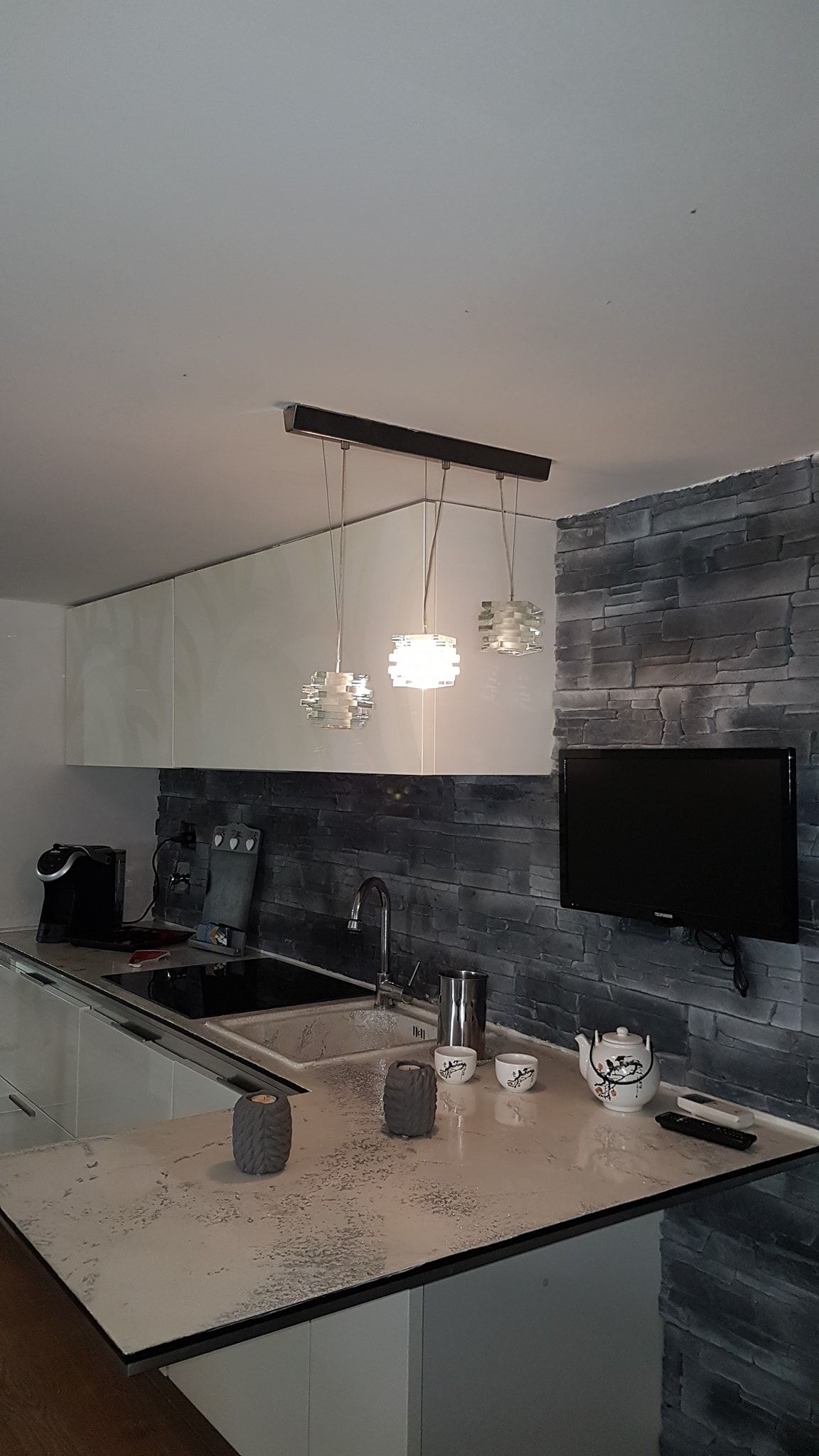 cucina muratura in pietra Genova