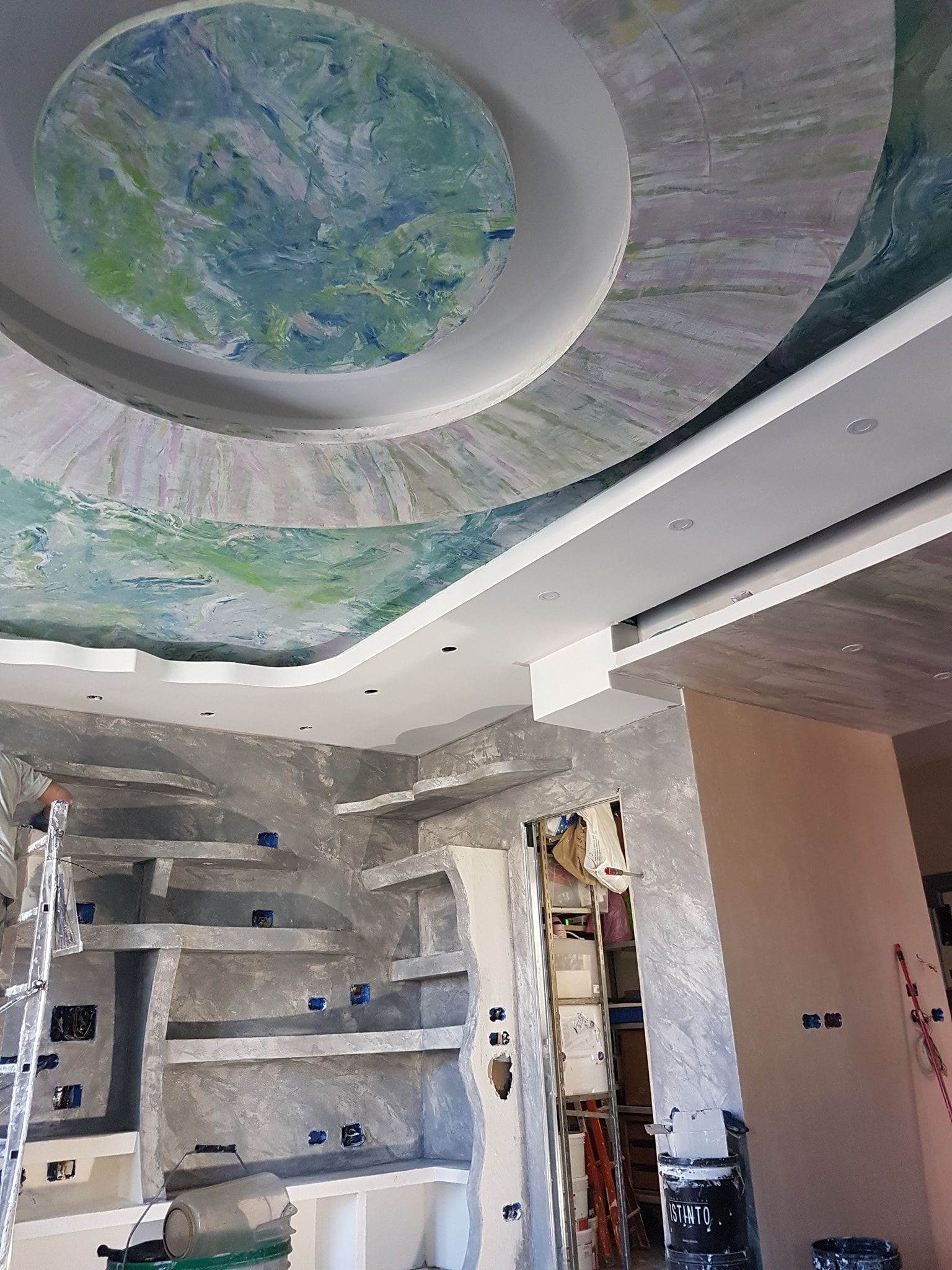 soffitto in cartongesso decorativo Genova