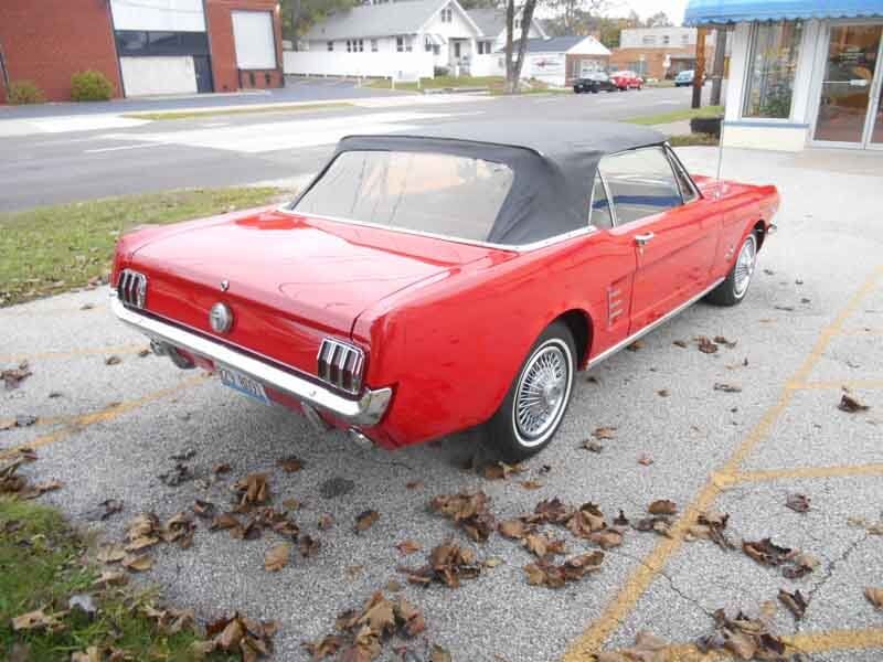 Side Back View of Red Car  — Collision Repair in Peoria, IL