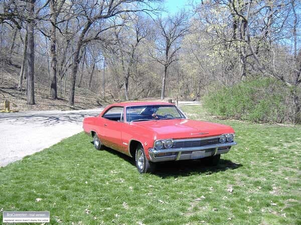Red Car Front View — Collision Repair in Peoria, IL