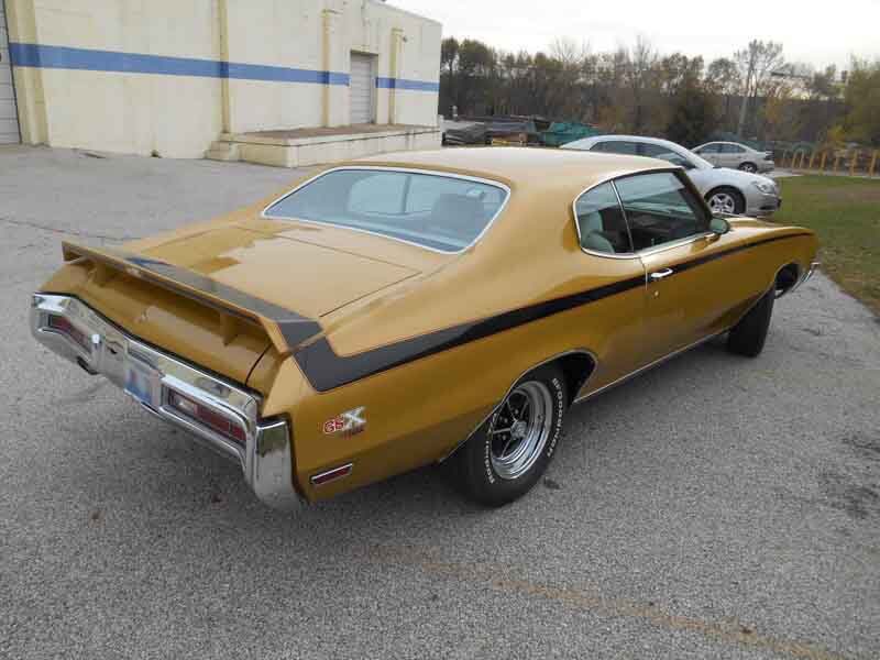 Side Back View of Gold Car  — Collision Repair in Peoria, IL