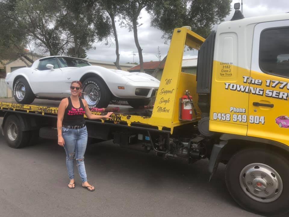 Woman Standing In Side Of Tow Truck - Agnes Water - The 1770 Towing Service