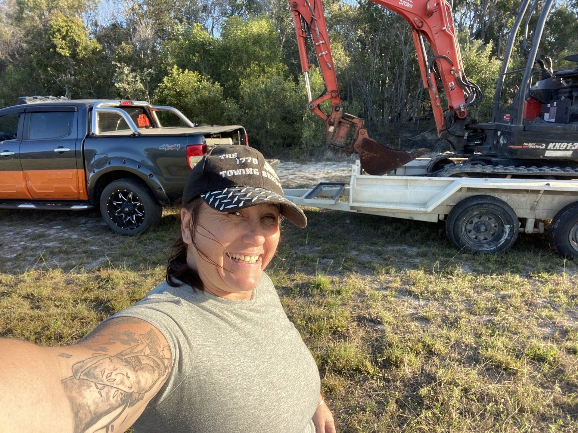 Before Towing - Agnes Water - The 1770 Towing Service