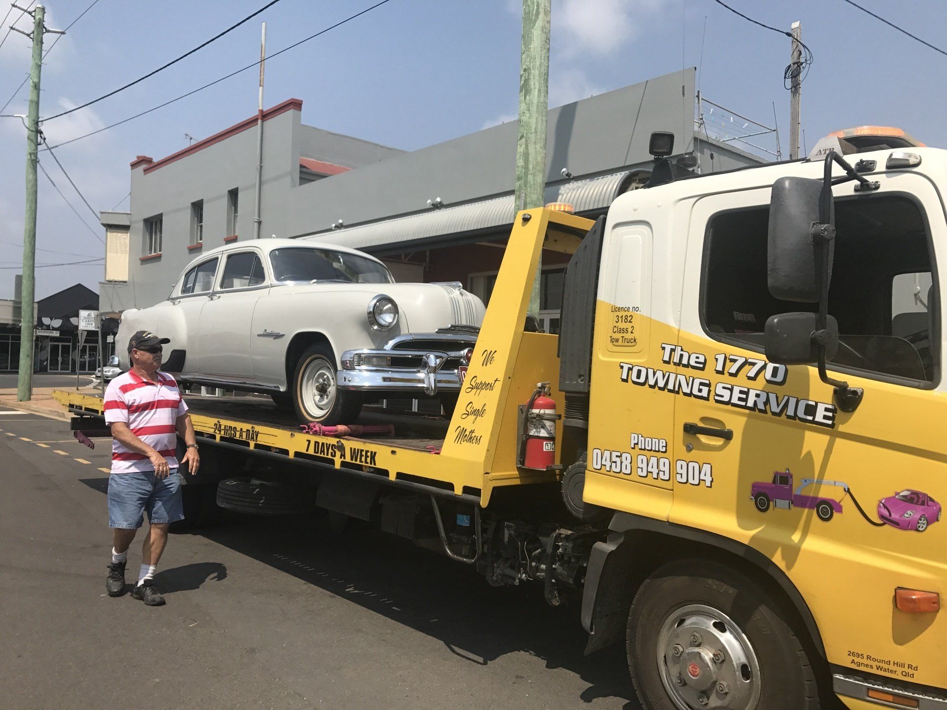 Vintage Car Towing - Agnes Water - The 1770 Towing Service