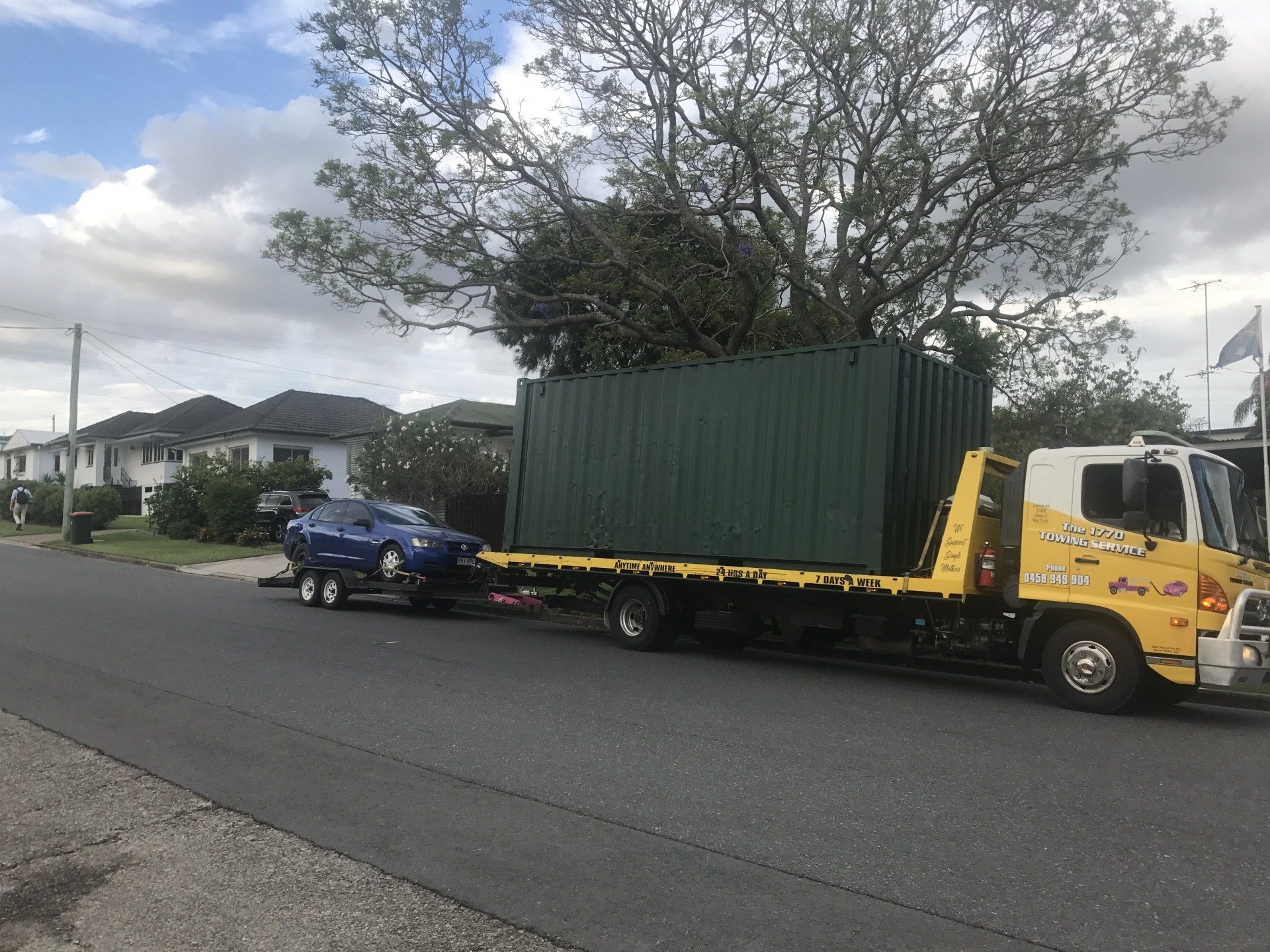 Container and Car Towing - Agnes Water - The 1770 Towing Service