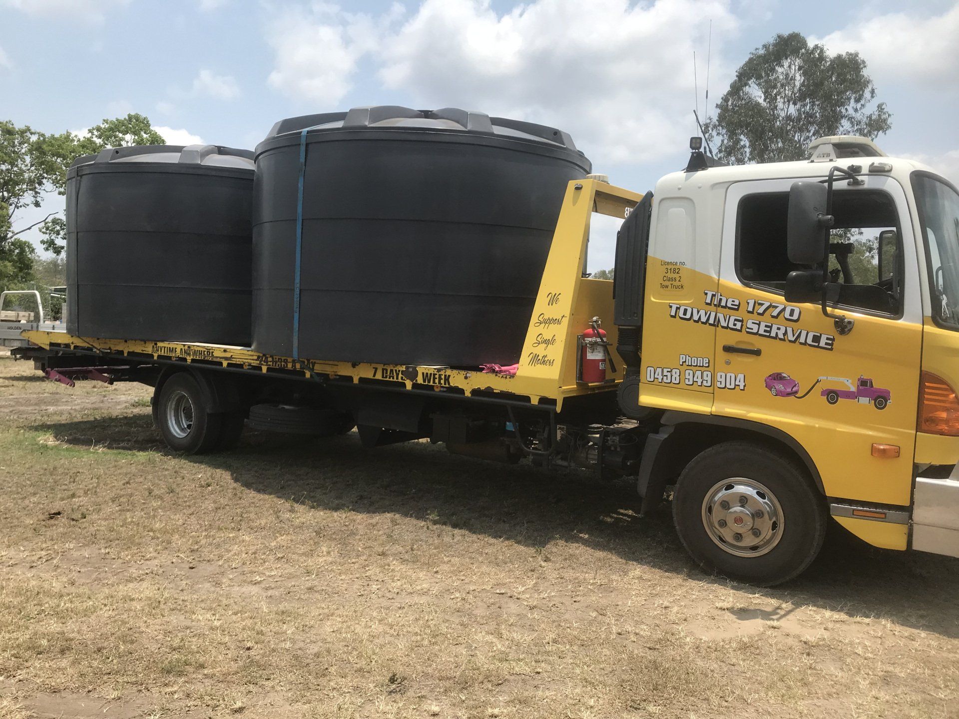 Two Water Storages - Agnes Water - The 1770 Towing Service