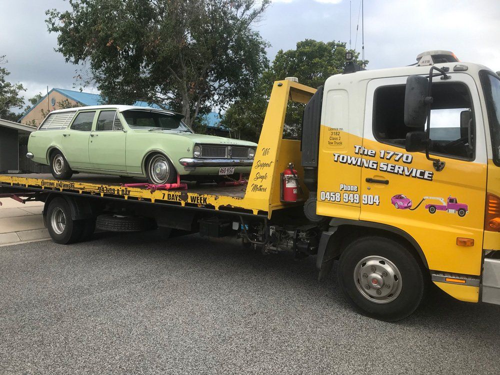 Green Old Car Towing - Agnes Water - The 1770 Towing Service