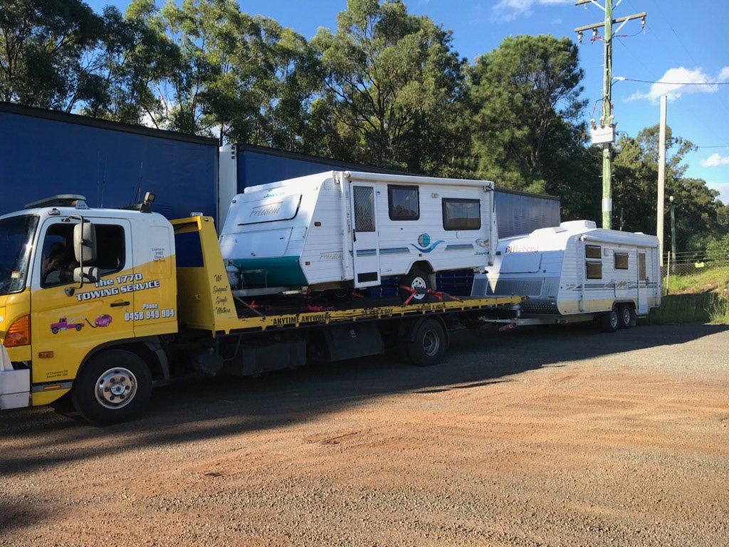 Caravan on Tow - Agnes Water - The 1770 Towing Service