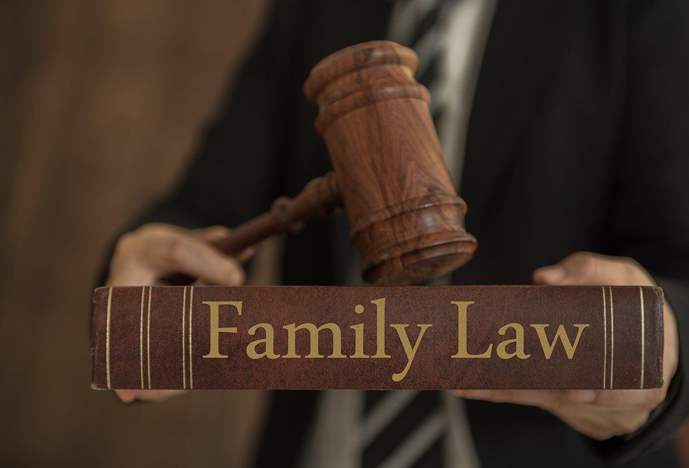 Lawyer Holding Gavel And Family Law Book — Mobile, AL — Richard R. Williams LLC