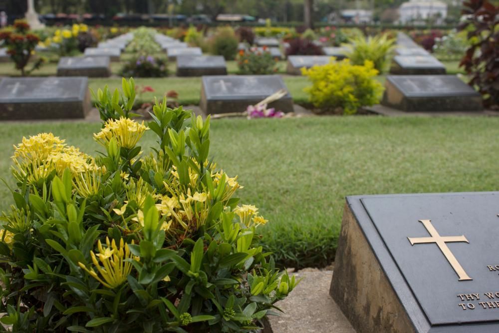 A Grave with A Cross on It in A Cemetery — Nick Locke Monuments in Bellingen, NSW