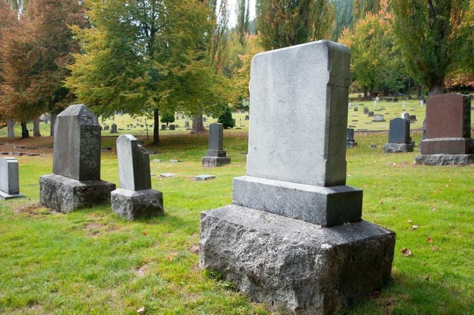 A Cemetery with A Lot of Graves and Trees in The Background — Nick Locke Monuments in Bellingen, NSW