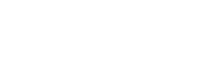 White outlined logo featuring an 