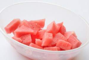 bowl of watermelon