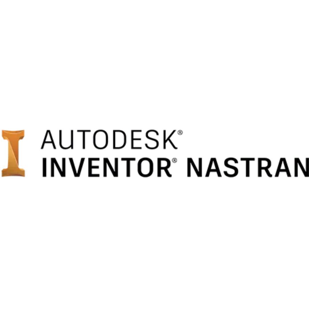 The autodesk inventor nastran logo is on a white background.