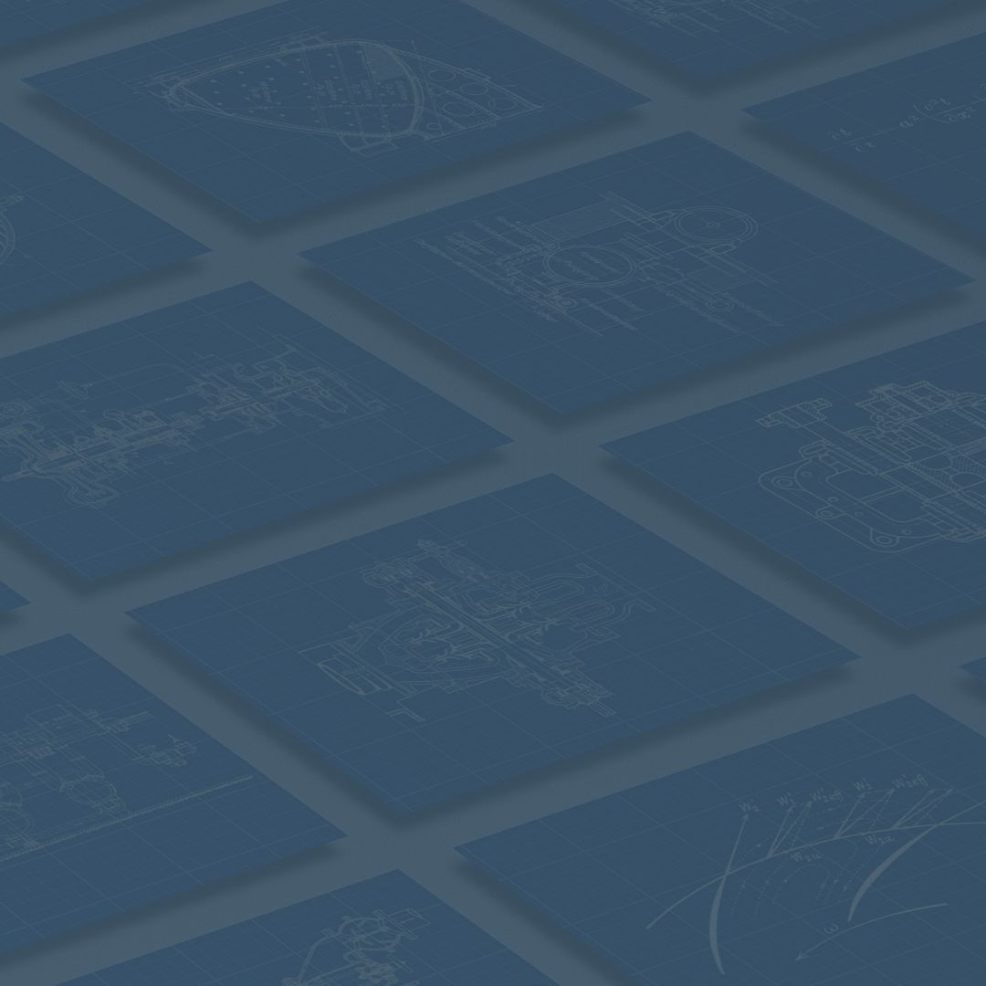 A bunch of cards are stacked on top of each other on a blue background.