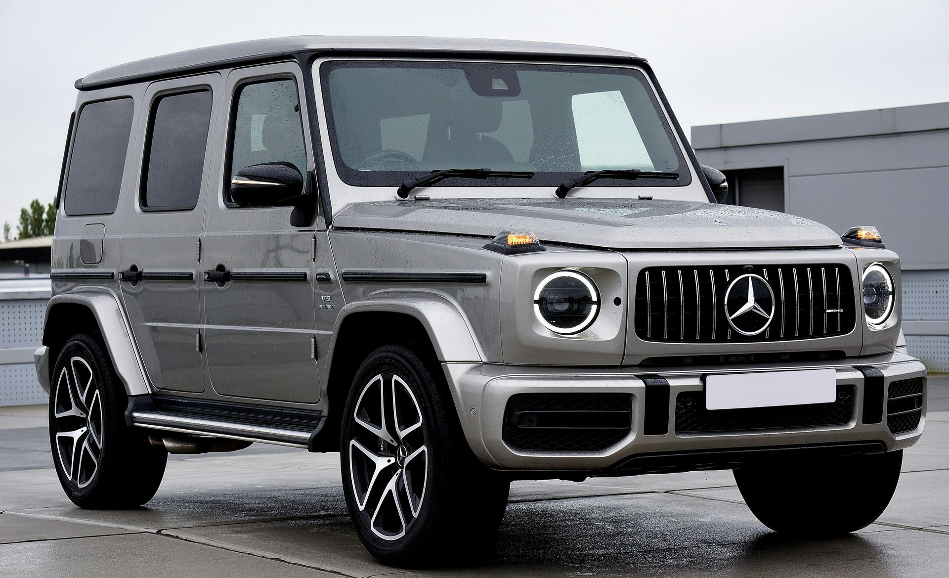 Truck with tinted windows reducing glare and sunlight