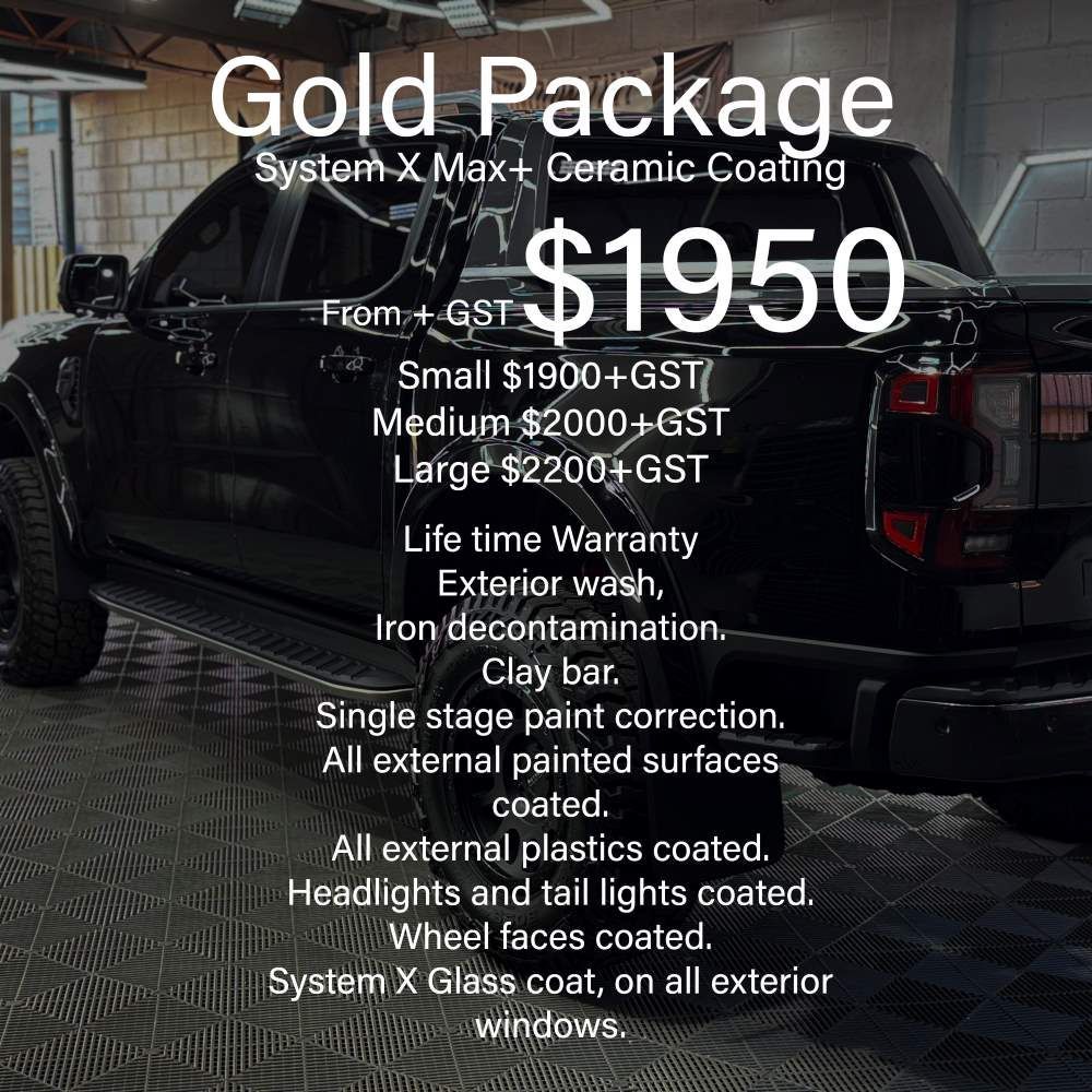 Gold Package — TB Detailing in Miles End, QLD
