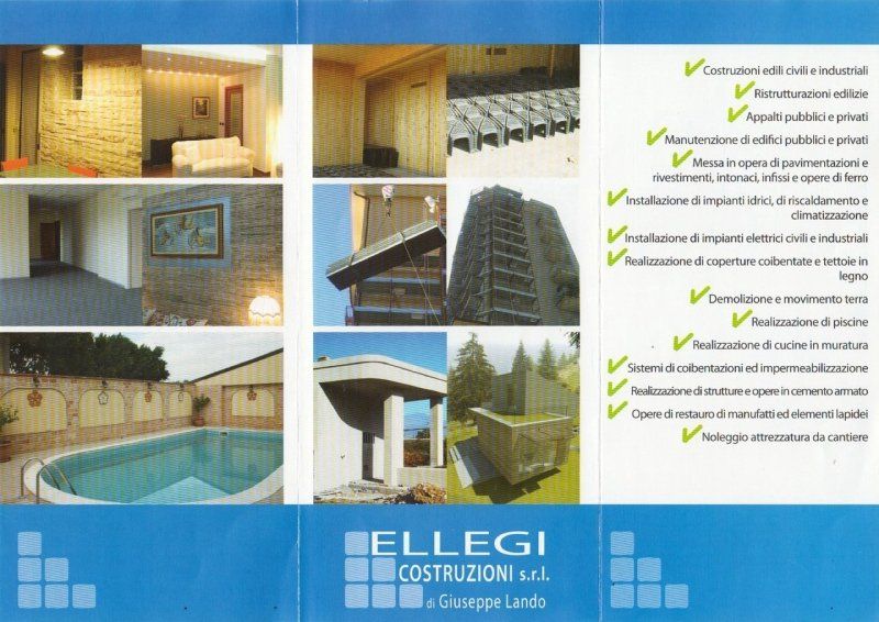 realizzazioni per interni ed esterni