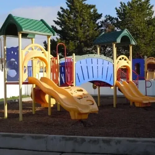 West Jordan Playground Two Slide - West Jordan, UT - Learning Tree Schools