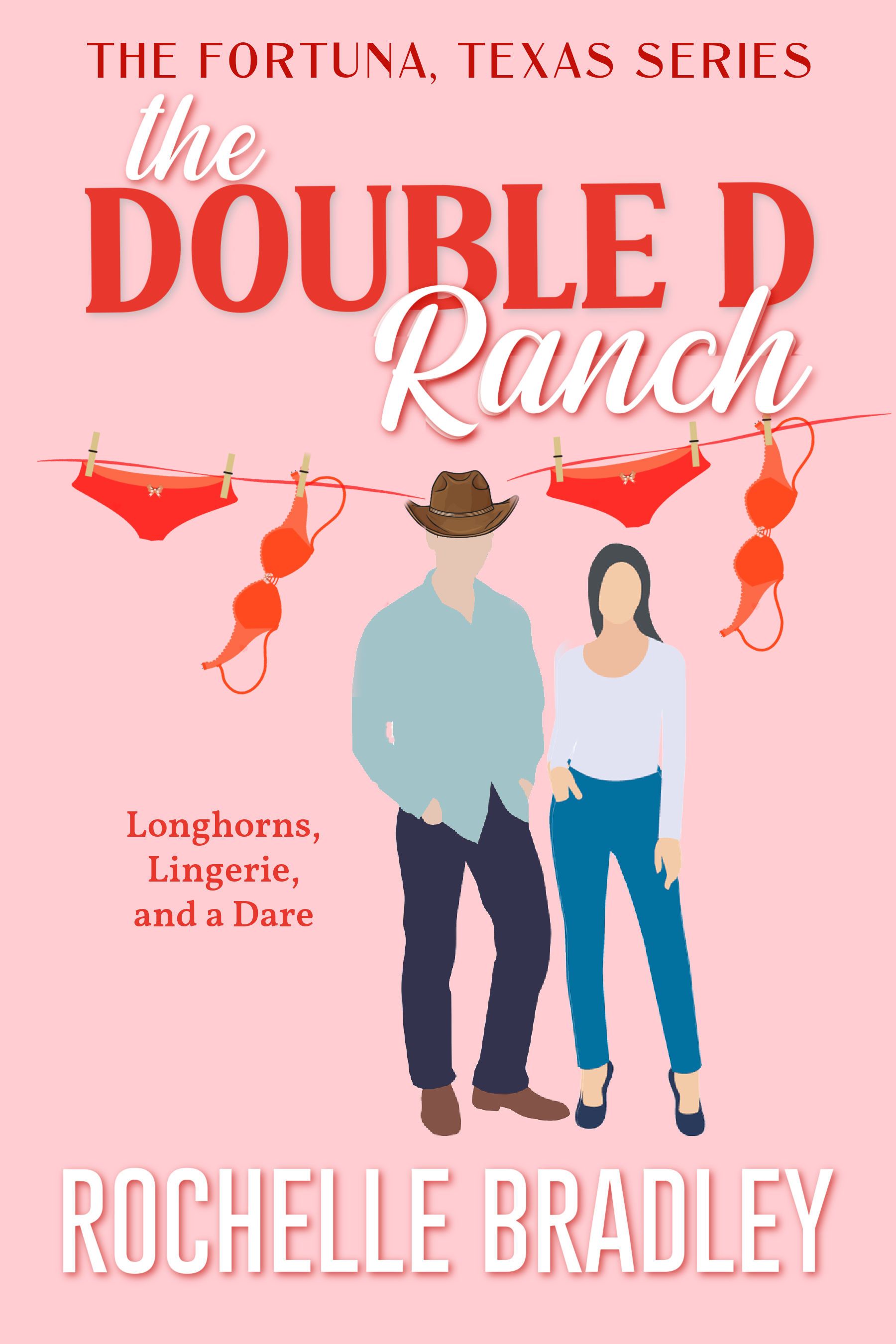 Book cover: A man and woman stand under bras hanging on a clothesline. Text: 