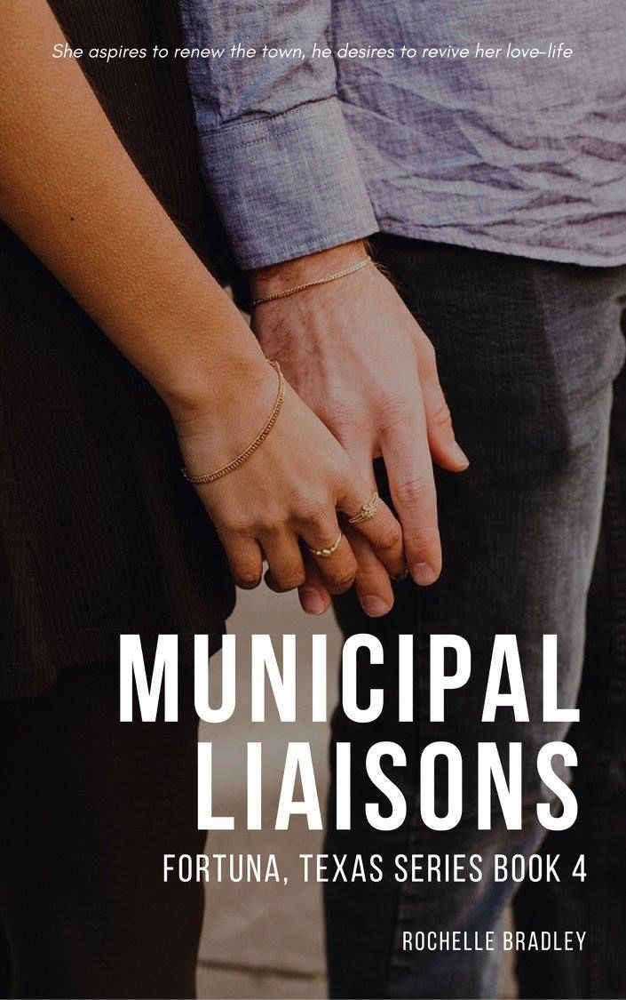 A man and a woman are holding hands on the cover of a book called municipal liaisons.