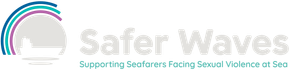 A logo for safer waves is shown on a white background