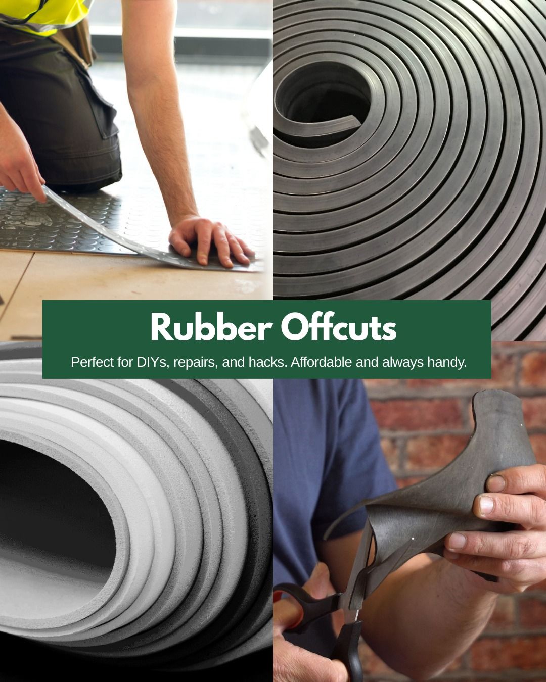 Rubber Offcuts — F.R.I. Foam & Rubber Industries In Buderim, QLD