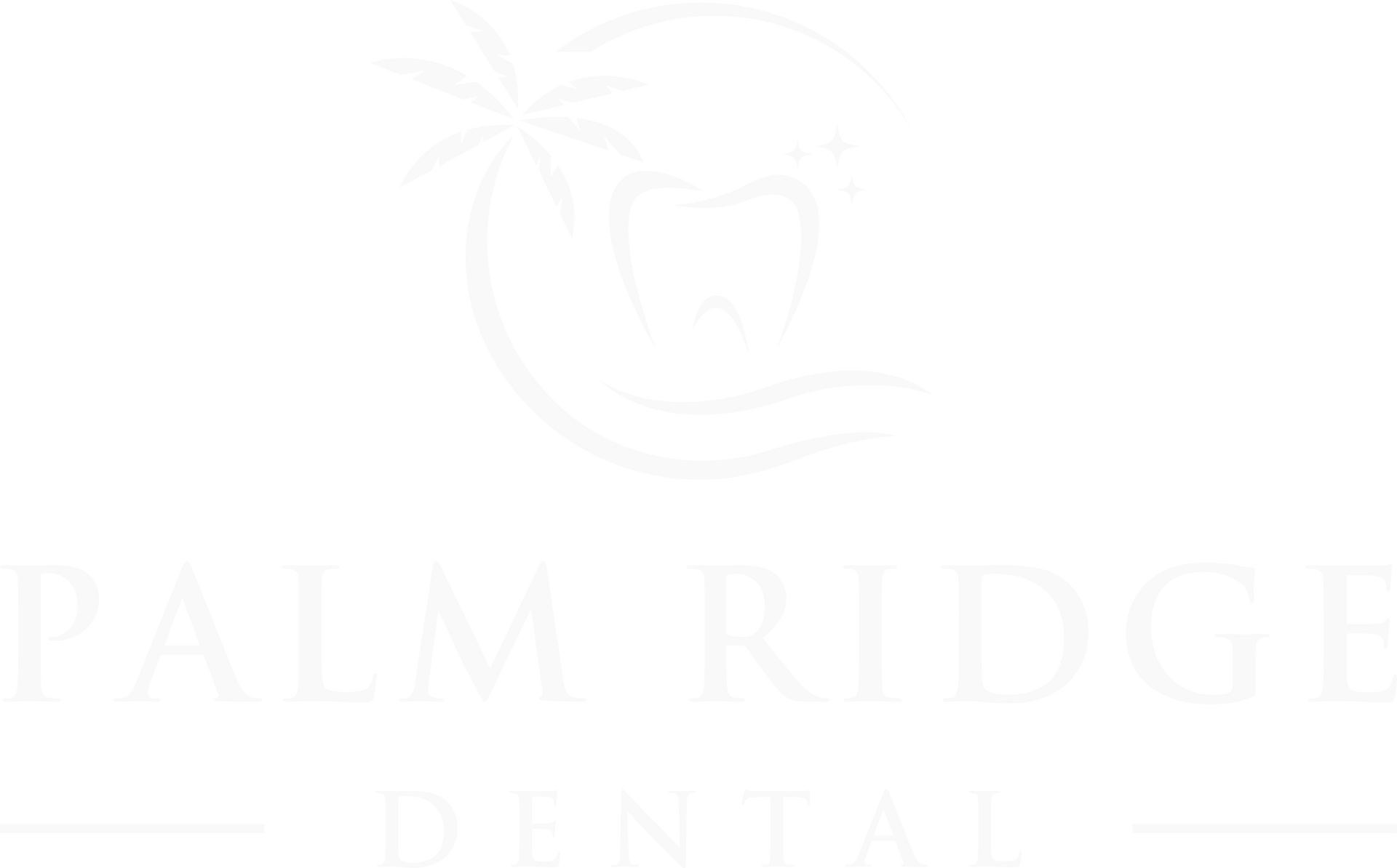 Palm Ridge Dental White Logo | Best Dentist in Villages, Florida